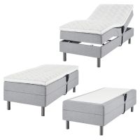 Moottoris&auml;nky mahdollistaa optimaalisen nukkuma-asennon, sek&auml; helpottaa s&auml;ngyss&auml; lukemista.