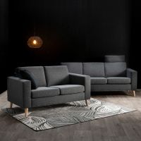 Rohkea sisustaja maalaa sein&auml;tkin mustalla.