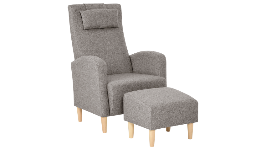 TWIN-lepotuoli ja rahi