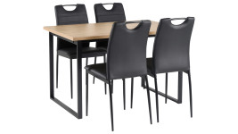 CENNY-ruokaryhmä ja 4 DIANA-tuolia