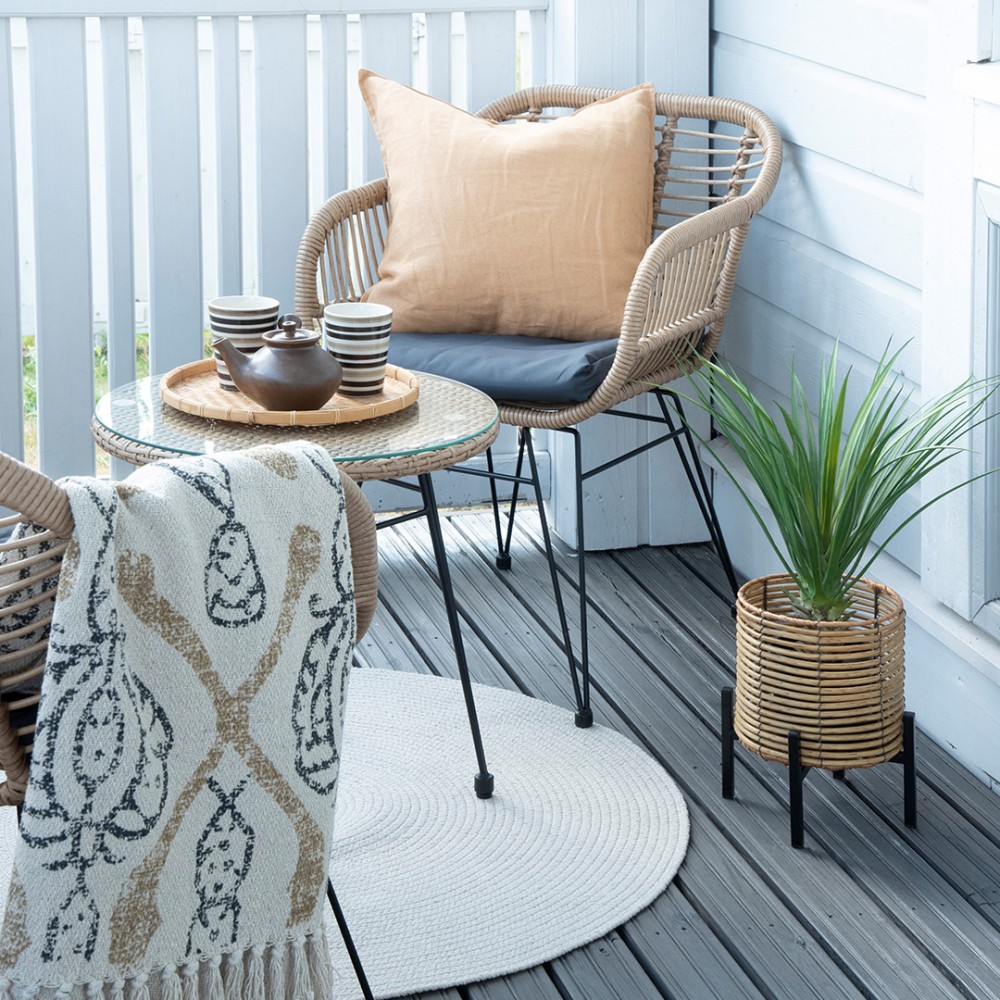 N&auml;in syntyy boho-sisustus terassille tai parvekkeelle
Sisusta terassisi tai parvekkeesi trendikk&auml;&auml;ll&auml; boho-sisustustyylill&auml;.&nbsp;
Lue lis&auml;&auml;